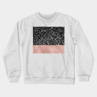 Graphic black en rose gold Crewneck Sweatshirt